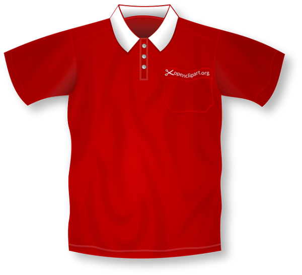 Golf Casual Shirt Red
